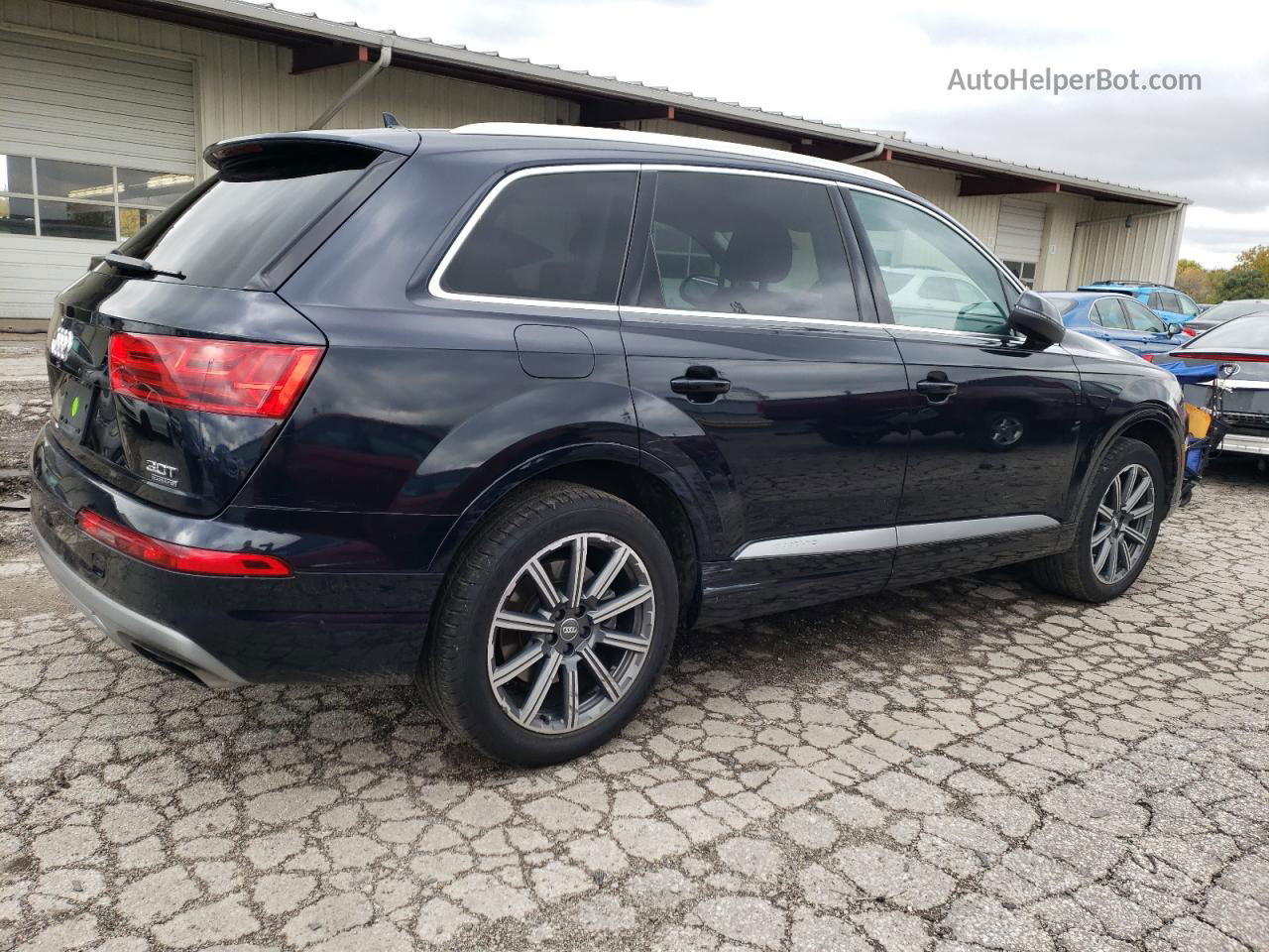 2017 Audi Q7 Premium Plus Blue vin: WA1LAAF71HD007333