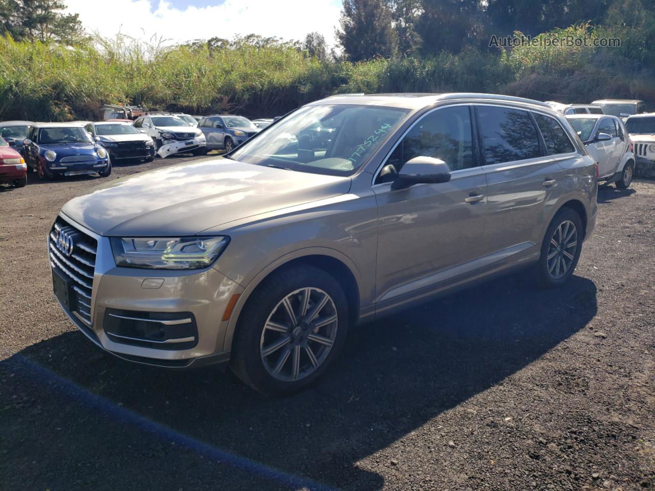 2017 Audi Q7 Premium Plus Gold vin: WA1LAAF71HD008496