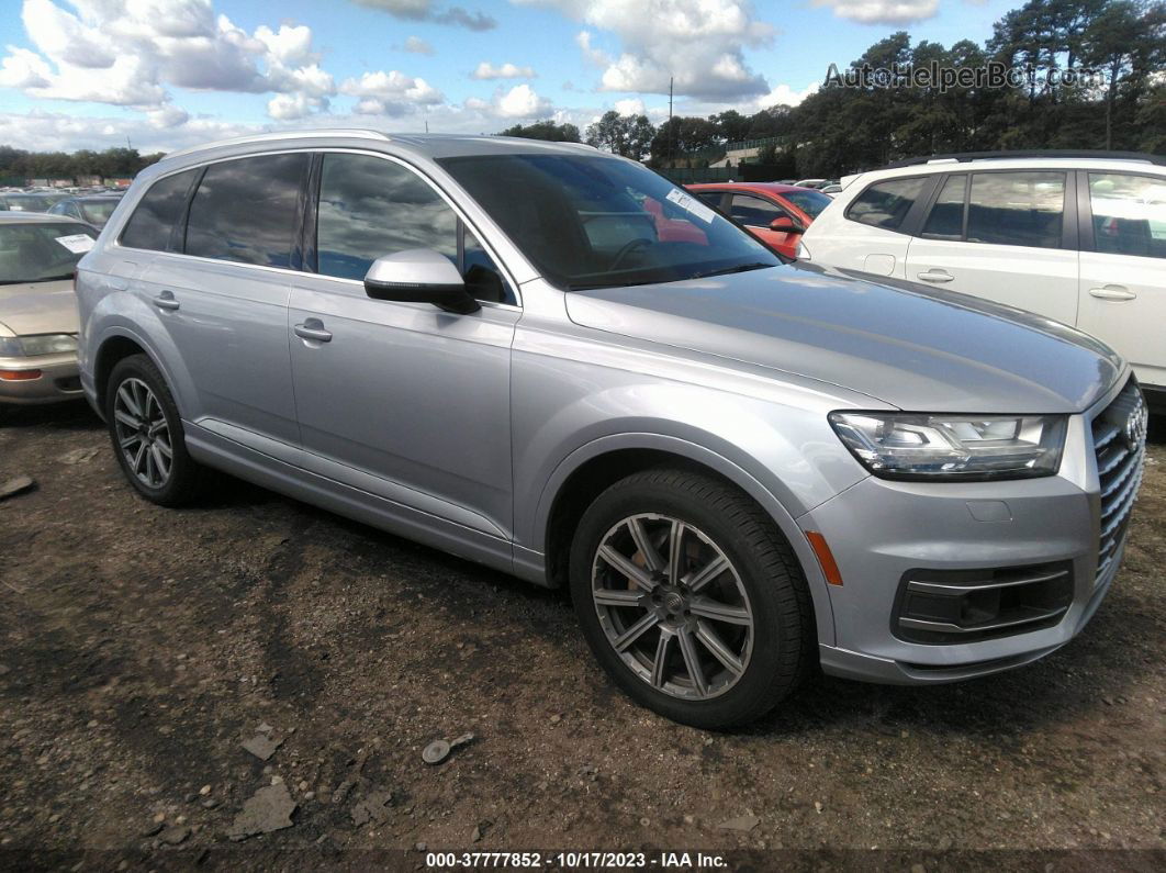 2017 Audi Q7 Premium Plus Silver vin: WA1LAAF71HD009793