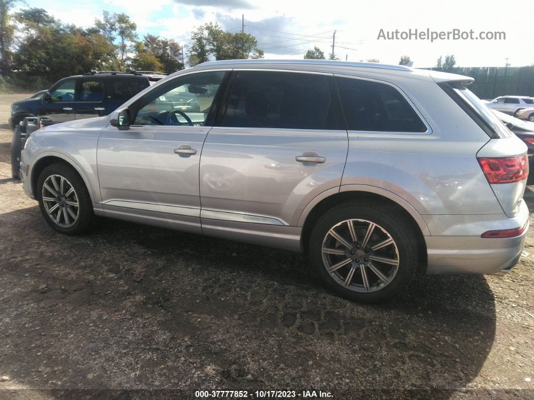 2017 Audi Q7 Premium Plus Silver vin: WA1LAAF71HD009793