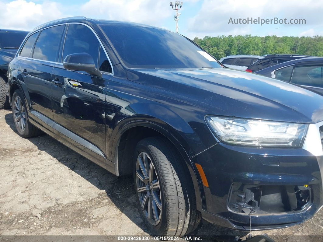 2017 Audi Q7 3.0t Premium Черный vin: WA1LAAF71HD015254