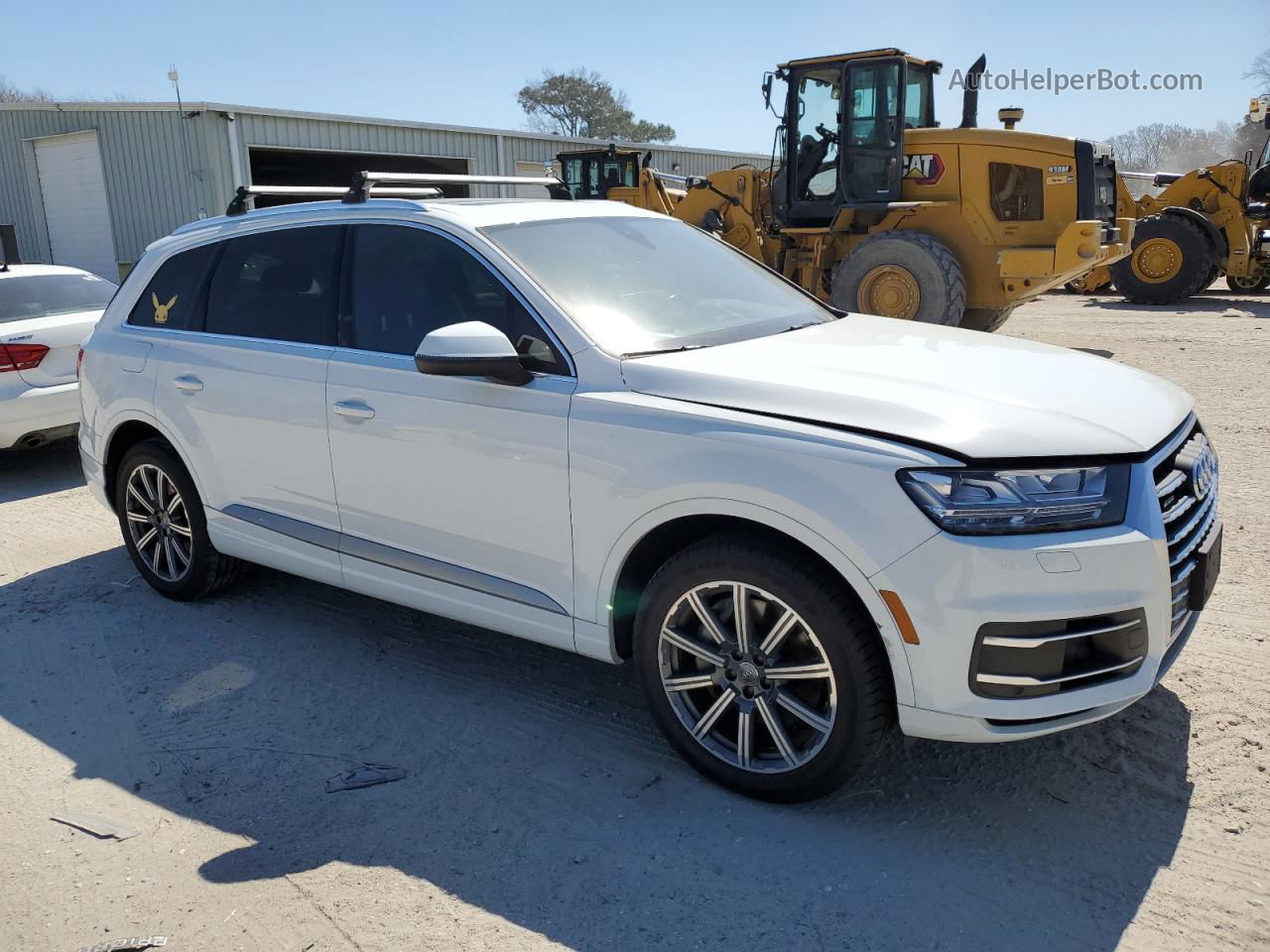 2017 Audi Q7 Premium Plus White vin: WA1LAAF71HD028635