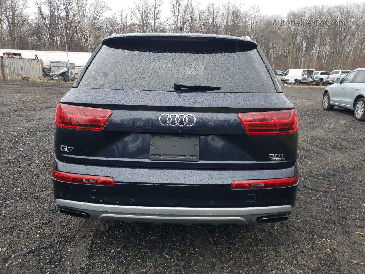 2017 Audi Q7 Premium Plus Черный vin: WA1LAAF71HD029087