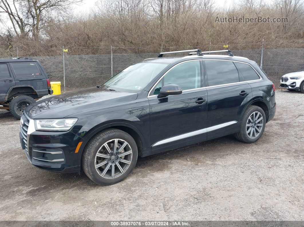 2017 Audi Q7 3.0t Premium Черный vin: WA1LAAF72HD004389