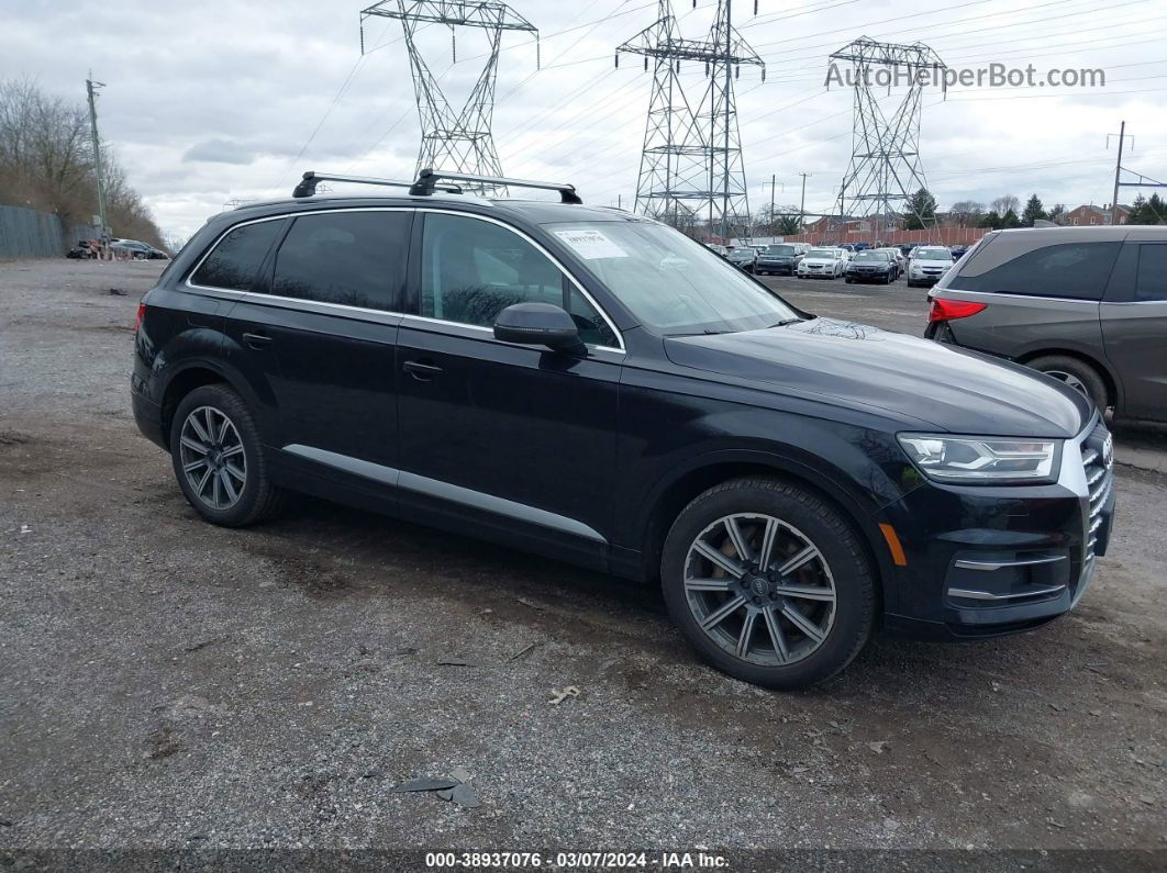 2017 Audi Q7 3.0t Premium Черный vin: WA1LAAF72HD004389