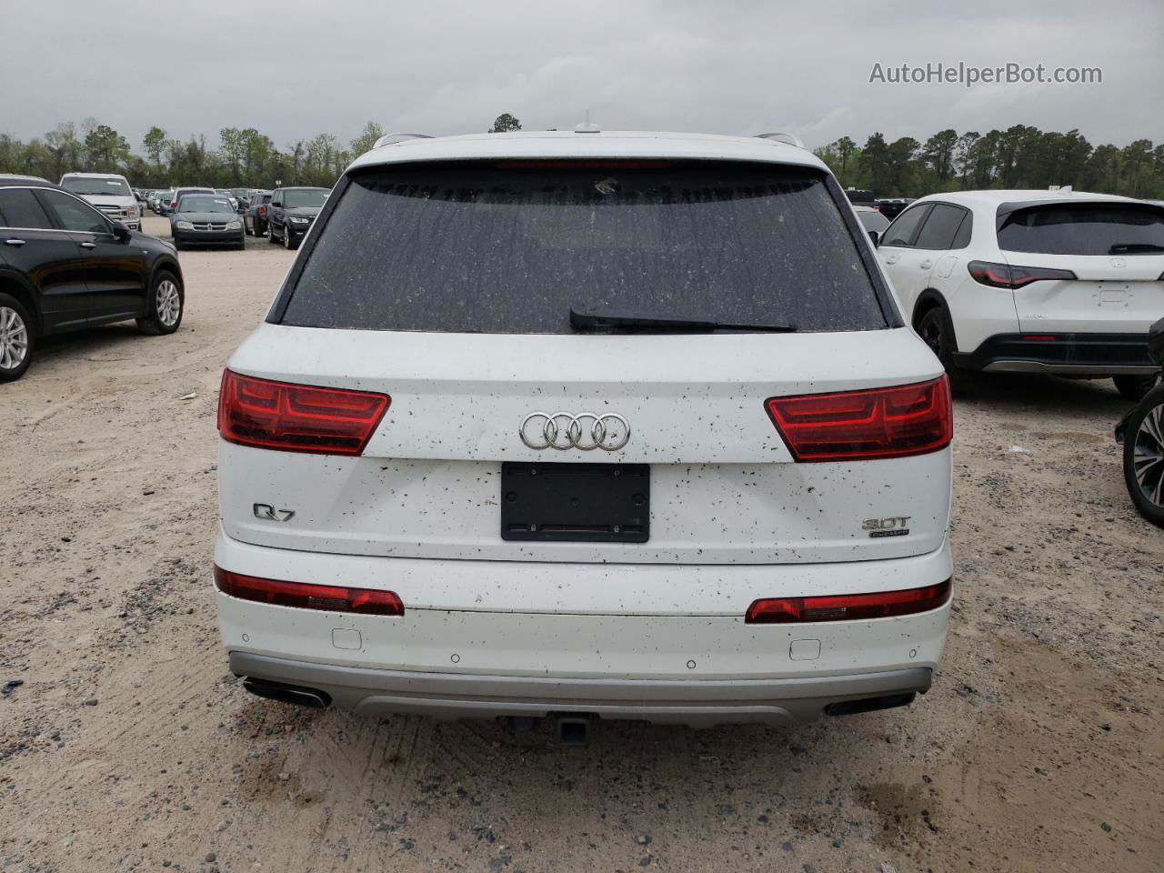 2017 Audi Q7 Premium Plus White vin: WA1LAAF72HD033858