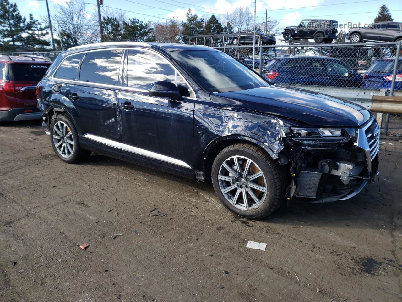 2017 Audi Q7 Premium Plus Black vin: WA1LAAF72HD035352