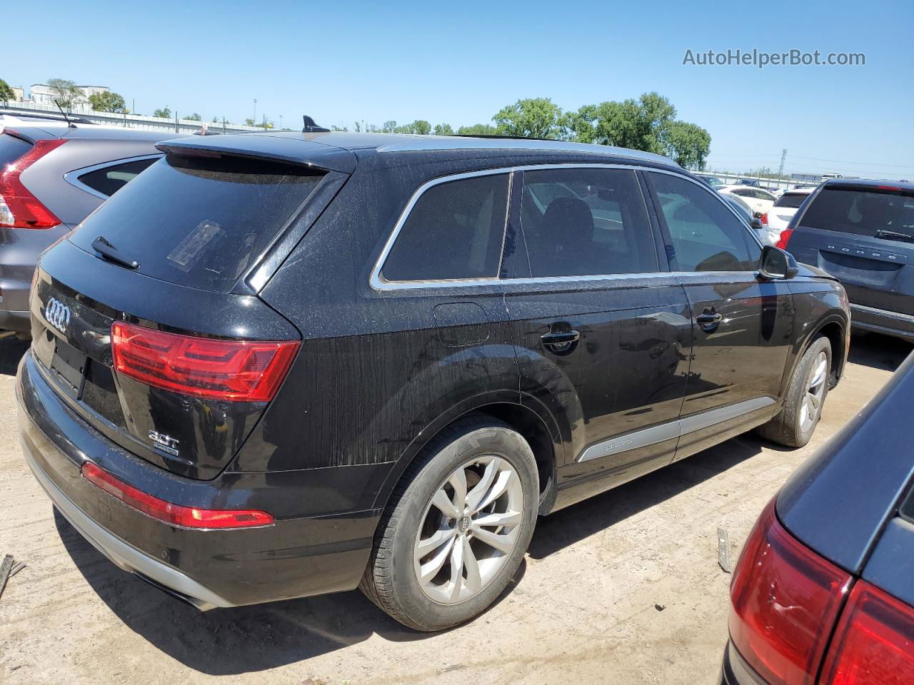 2017 Audi Q7 Premium Plus Black vin: WA1LAAF72HD040258