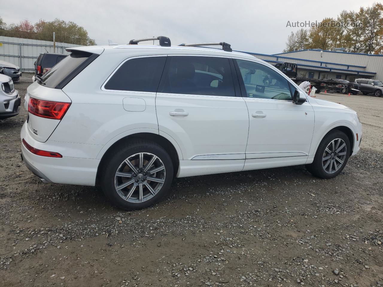 2017 Audi Q7 Premium Plus White vin: WA1LAAF72HD043564