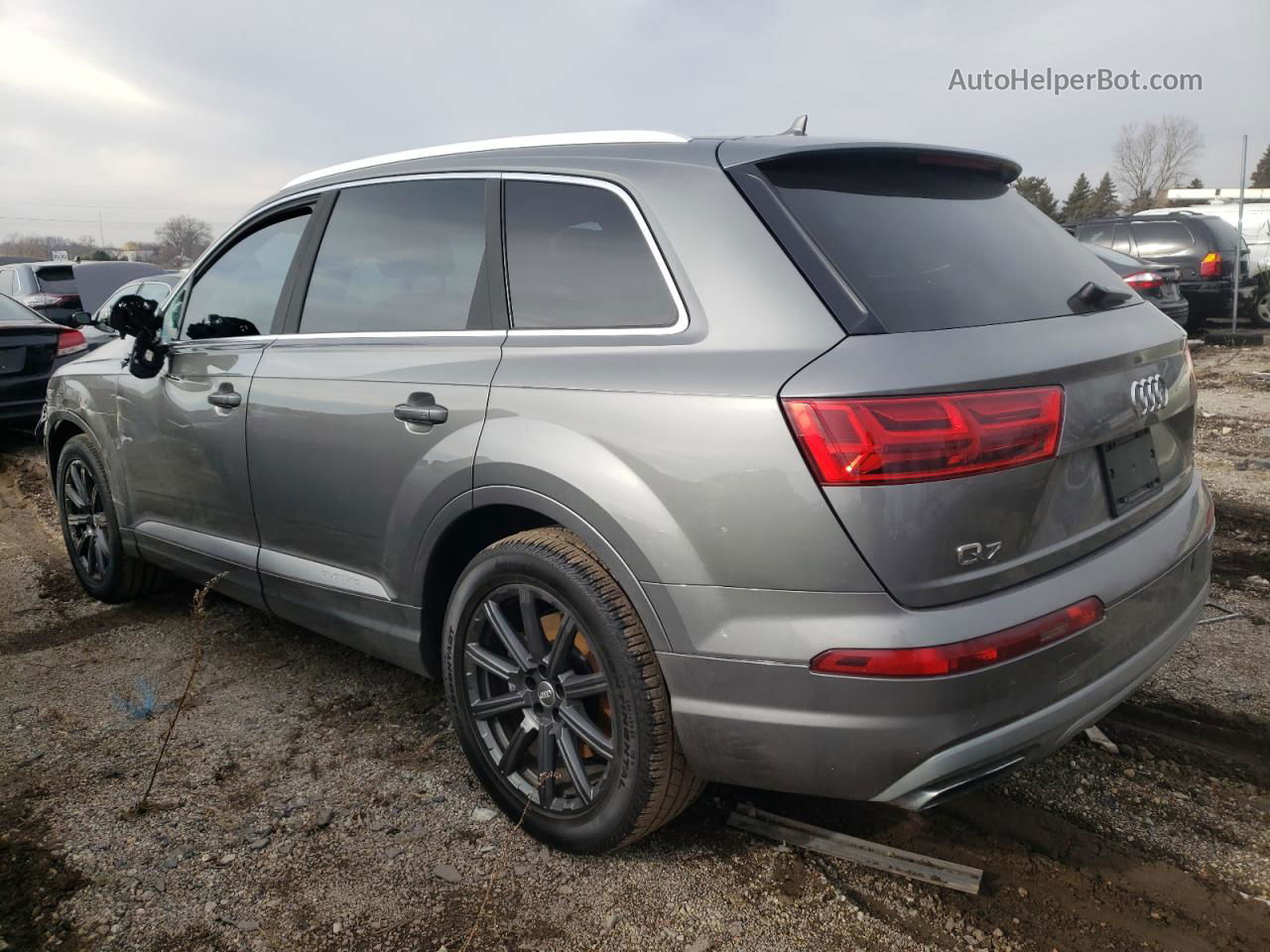 2017 Audi Q7 Premium Plus Gray vin: WA1LAAF73HD009374