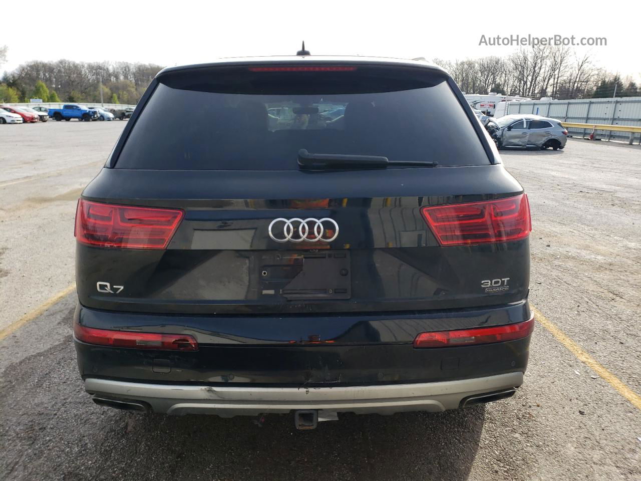 2017 Audi Q7 Premium Plus Black vin: WA1LAAF73HD015188