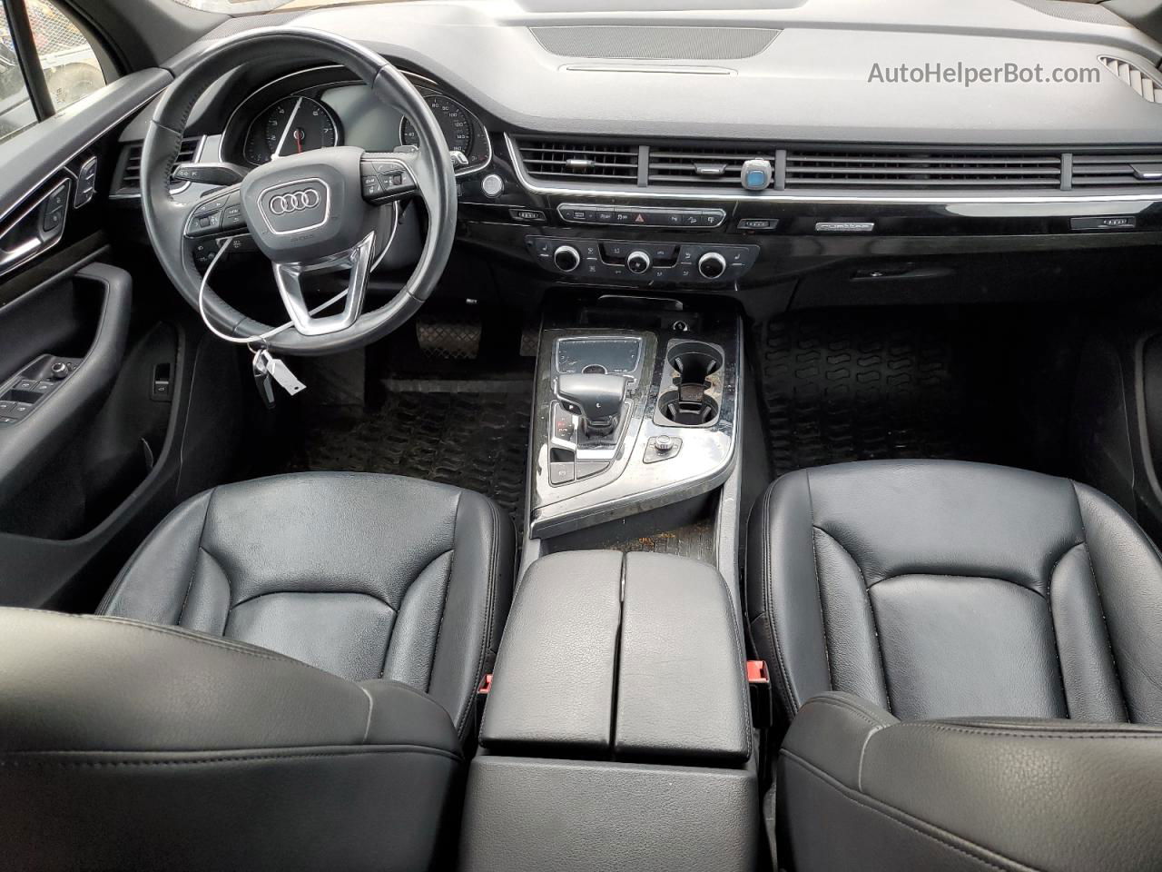 2017 Audi Q7 Premium Plus Черный vin: WA1LAAF73HD025395