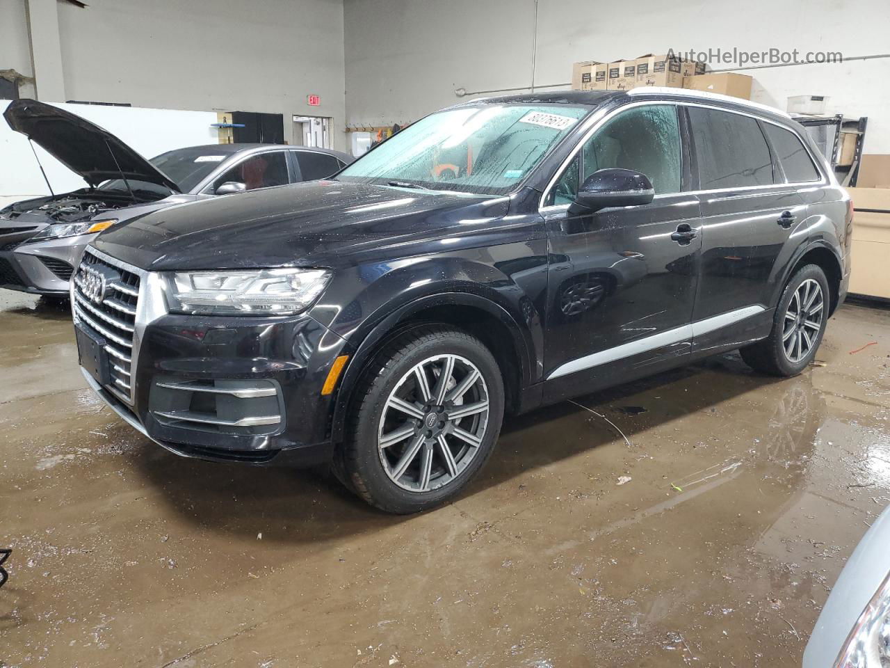 2017 Audi Q7 Premium Plus Black vin: WA1LAAF73HD029463