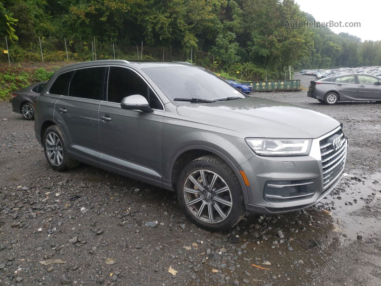 2017 Audi Q7 Premium Plus Gray vin: WA1LAAF74HD003308