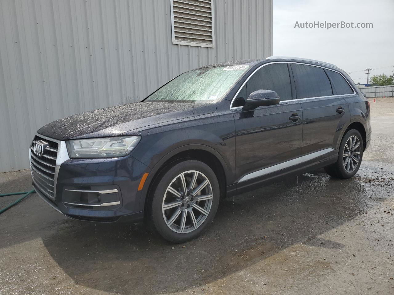 2017 Audi Q7 Premium Plus Черный vin: WA1LAAF74HD008721