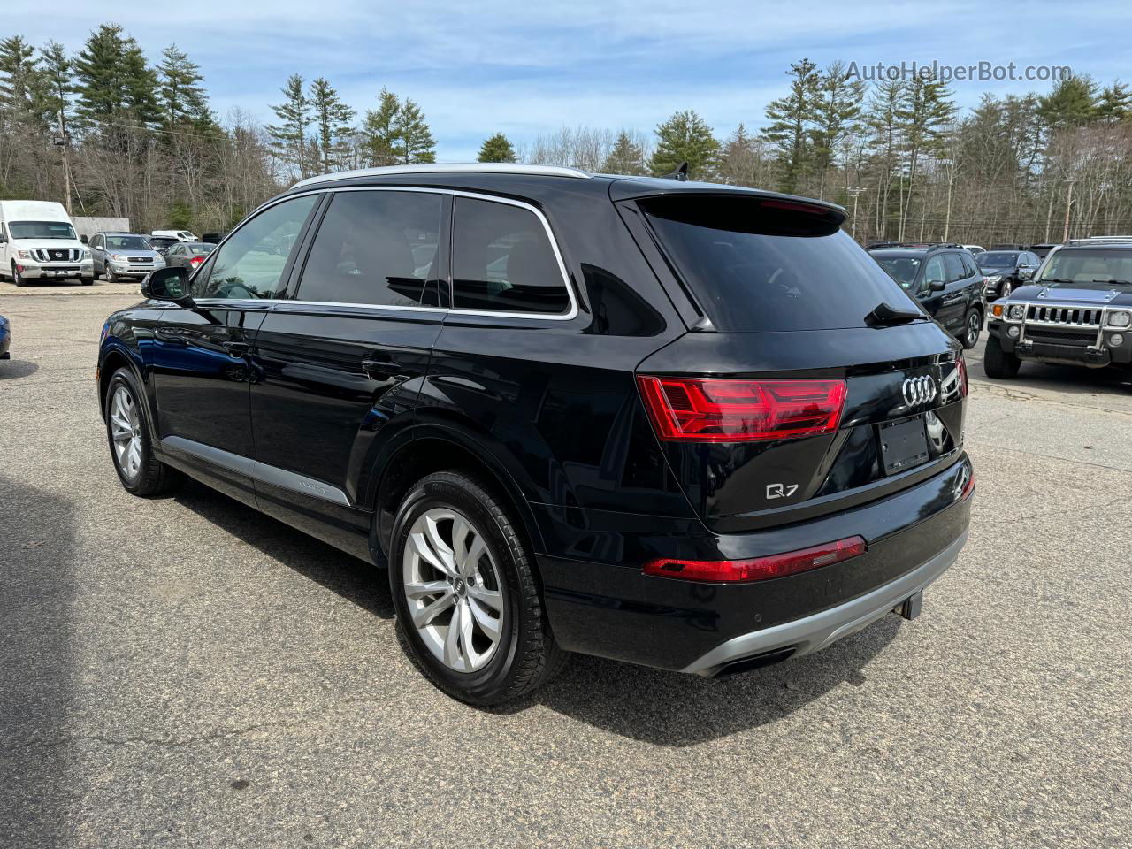 2017 Audi Q7 Premium Plus Black vin: WA1LAAF74HD012350