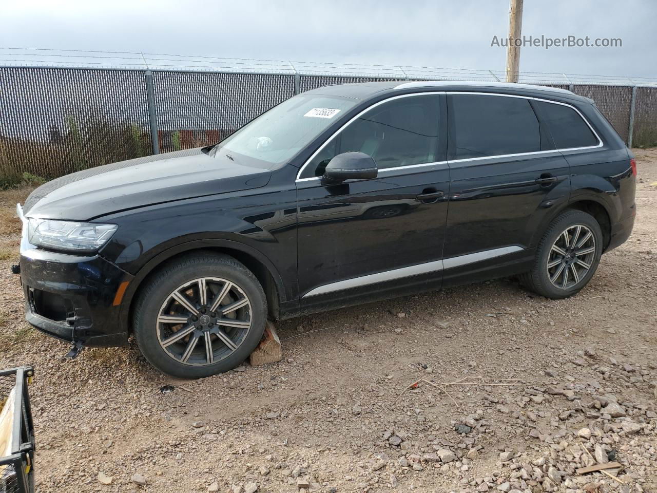 2017 Audi Q7 Premium Plus Black vin: WA1LAAF74HD014180