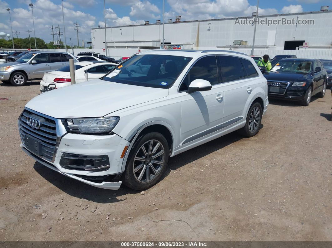 2017 Audi Q7 3.0t Premium White vin: WA1LAAF74HD038527