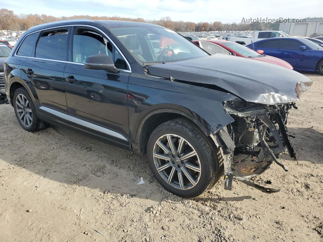 2017 Audi Q7 Premium Plus Black vin: WA1LAAF74HD039158