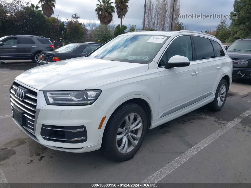 2017 Audi Q7 3.0t Premium White vin: WA1LAAF74HD043811