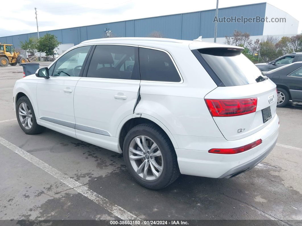 2017 Audi Q7 3.0t Premium White vin: WA1LAAF74HD043811