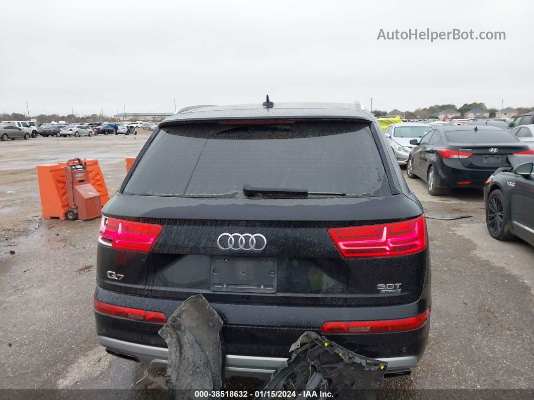 2017 Audi Q7 3.0t Premium Черный vin: WA1LAAF74HD058504