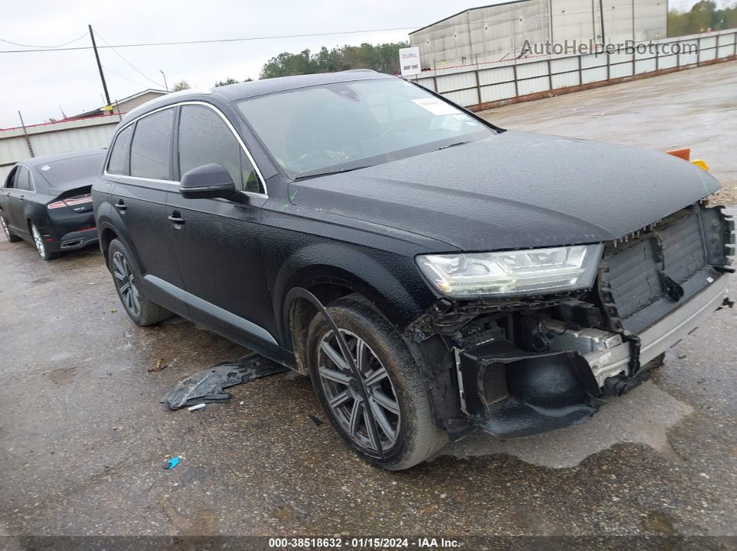 2017 Audi Q7 3.0t Premium Черный vin: WA1LAAF74HD058504