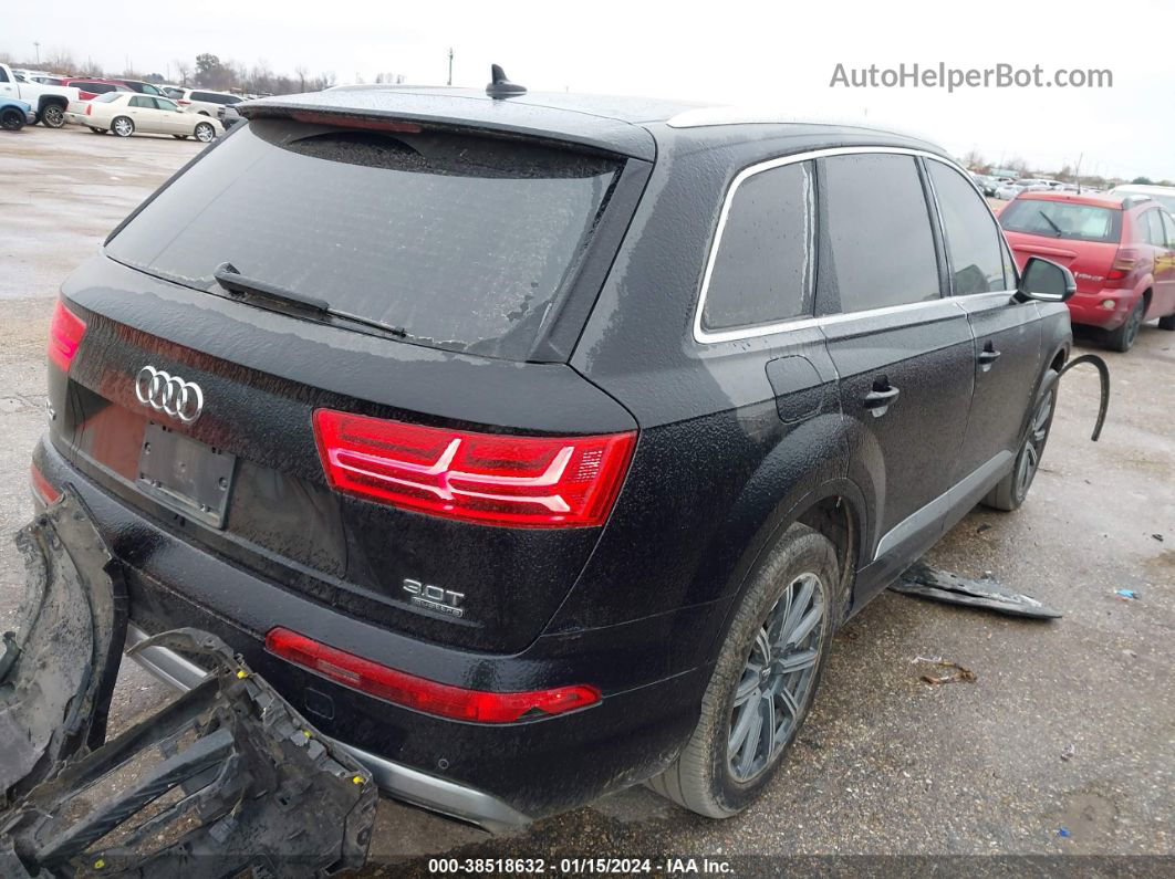 2017 Audi Q7 3.0t Premium Черный vin: WA1LAAF74HD058504