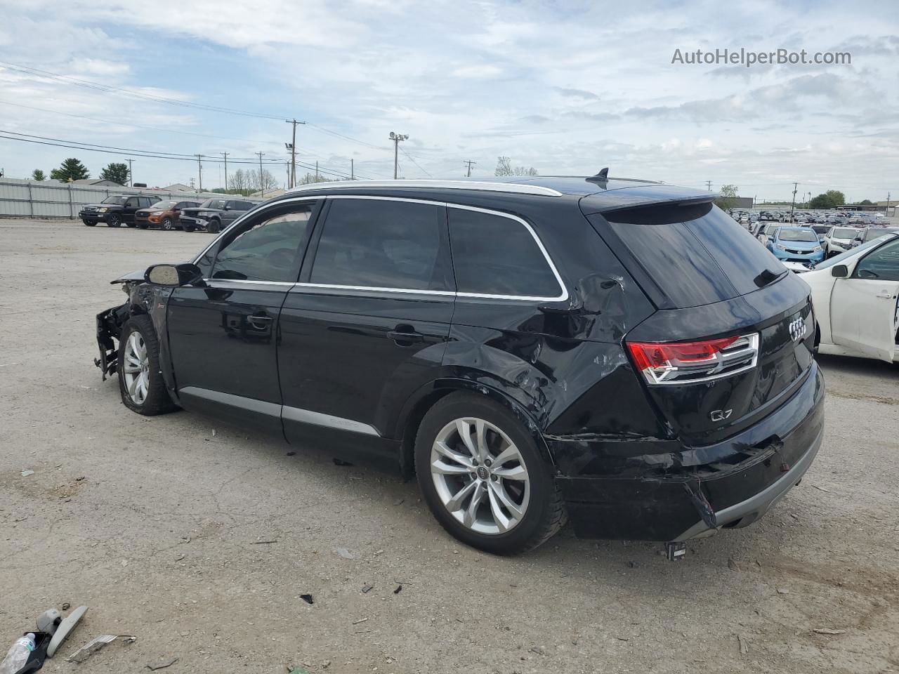 2017 Audi Q7 Premium Plus Black vin: WA1LAAF75HD003074