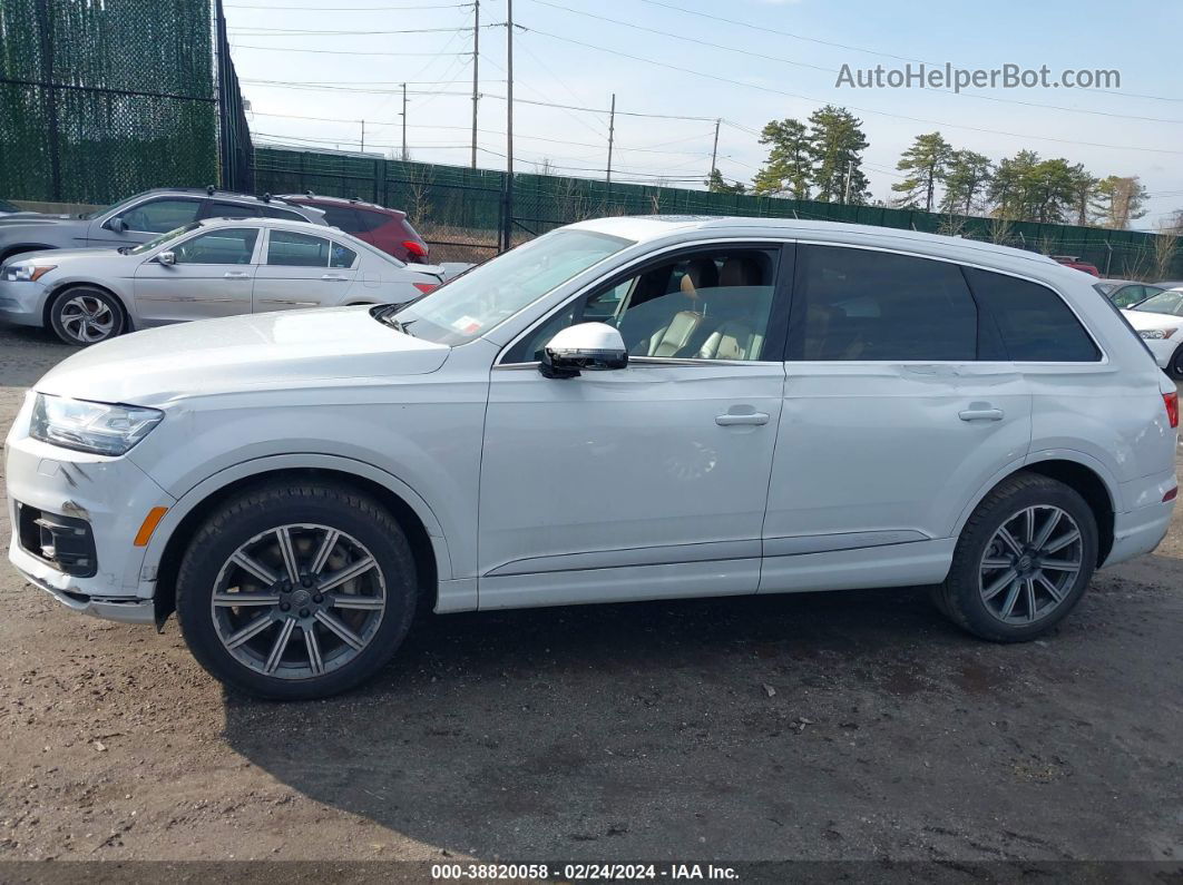 2017 Audi Q7 3.0t Premium White vin: WA1LAAF75HD009019