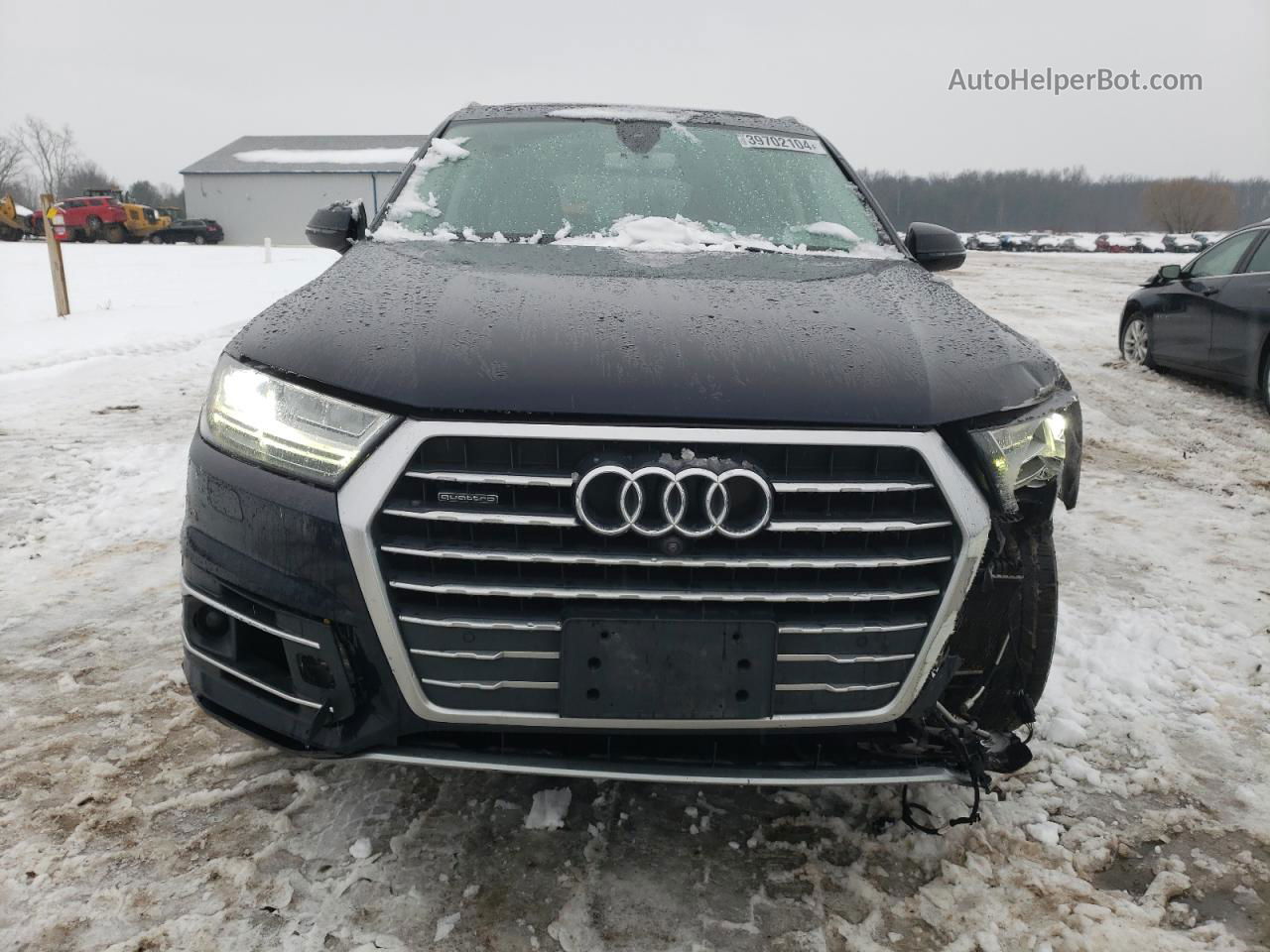 2017 Audi Q7 Premium Plus Черный vin: WA1LAAF75HD010915