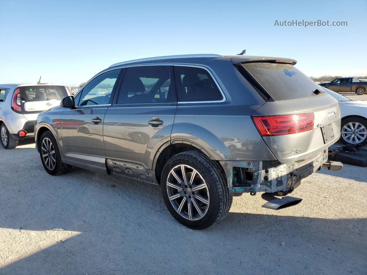 2017 Audi Q7 Premium Plus Gray vin: WA1LAAF75HD014253