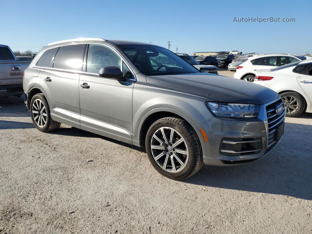 2017 Audi Q7 Premium Plus Gray vin: WA1LAAF75HD014253