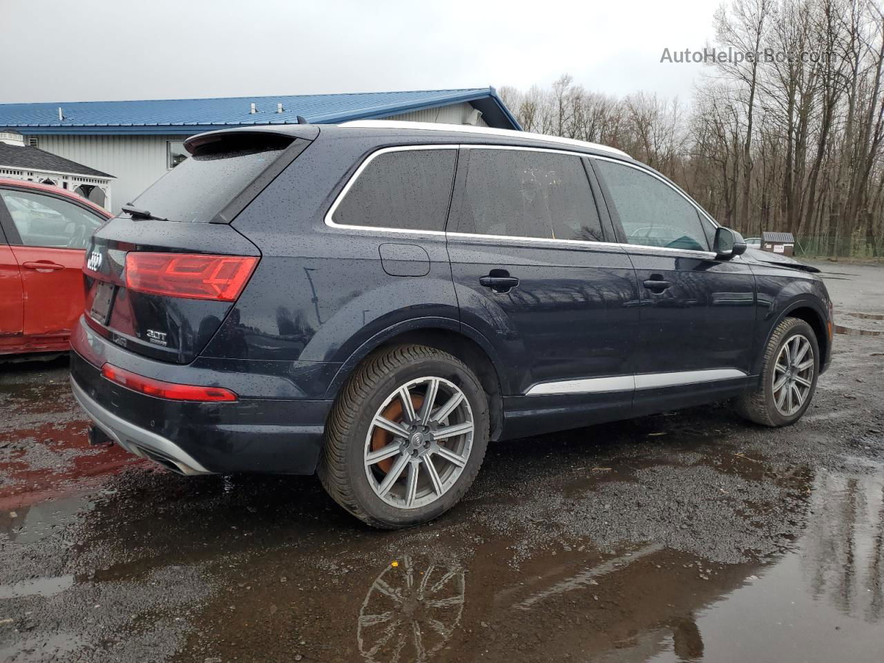 2017 Audi Q7 Premium Plus Черный vin: WA1LAAF75HD022420