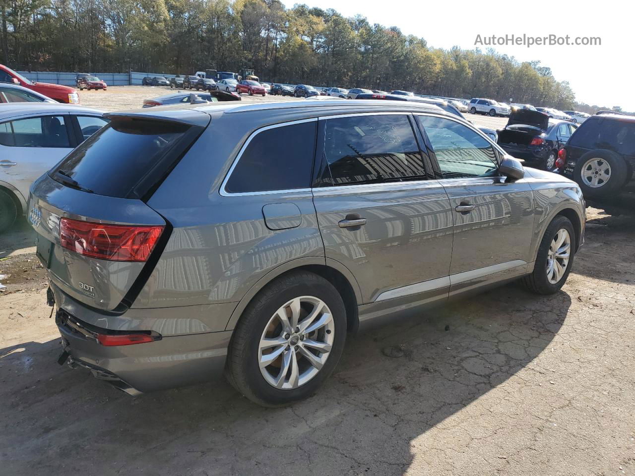 2017 Audi Q7 Premium Plus Угольный vin: WA1LAAF75HD023454