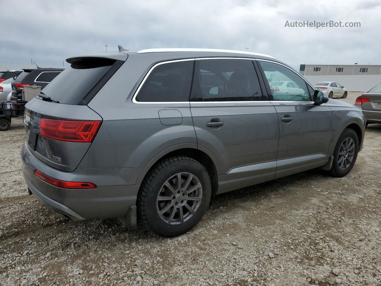 2017 Audi Q7 Premium Plus Gray vin: WA1LAAF75HD045101