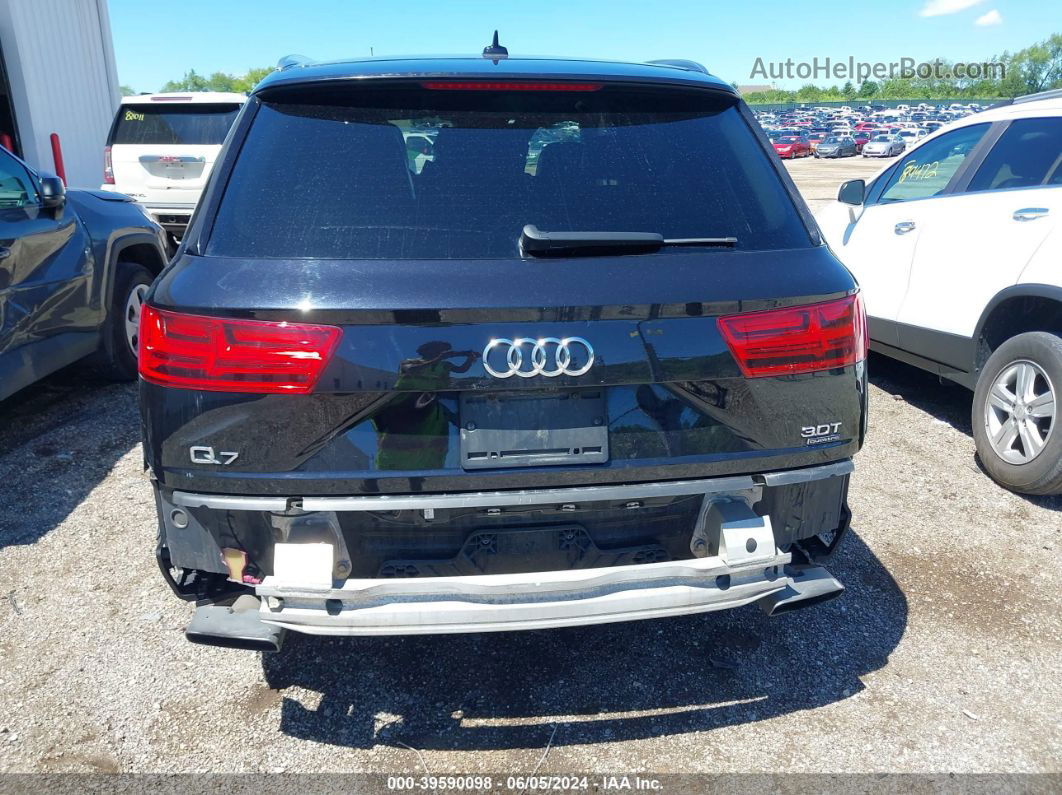 2017 Audi Q7 3.0t Premium Черный vin: WA1LAAF75HD048161