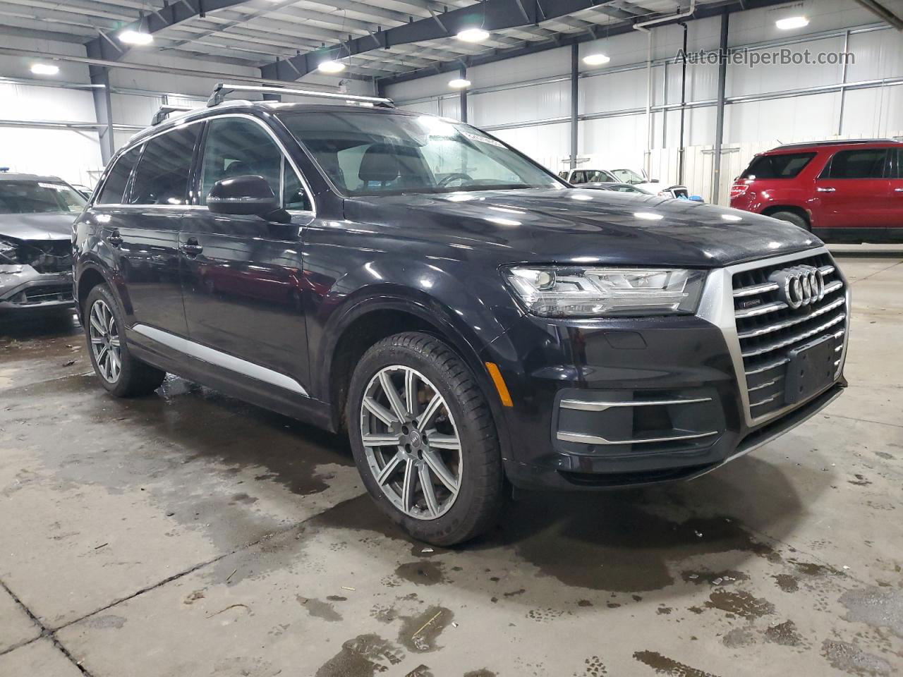 2017 Audi Q7 Premium Plus Черный vin: WA1LAAF75HD058124