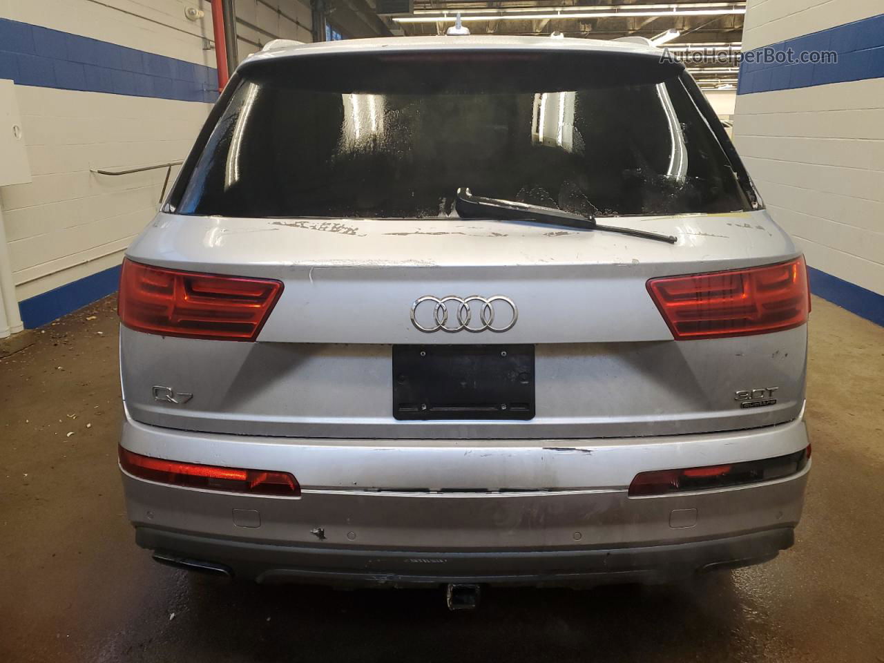 2017 Audi Q7 Premium Plus Silver vin: WA1LAAF76HD002998