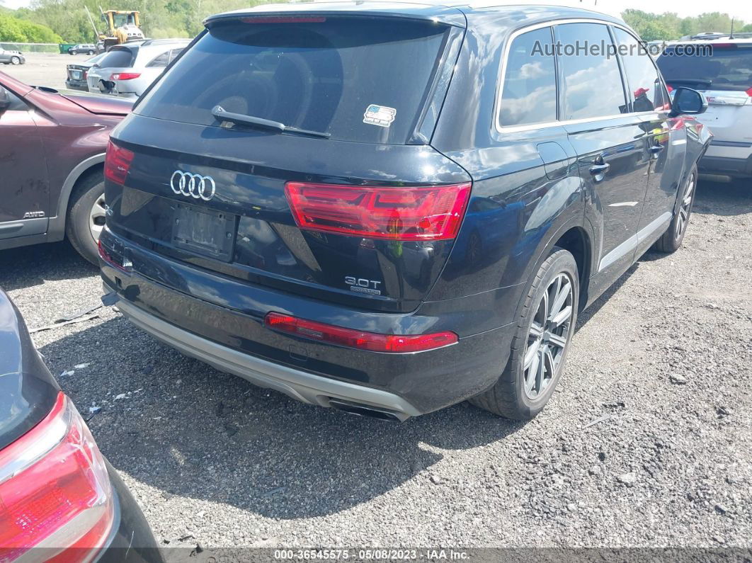 2017 Audi Q7 Premium Plus Черный vin: WA1LAAF76HD013869