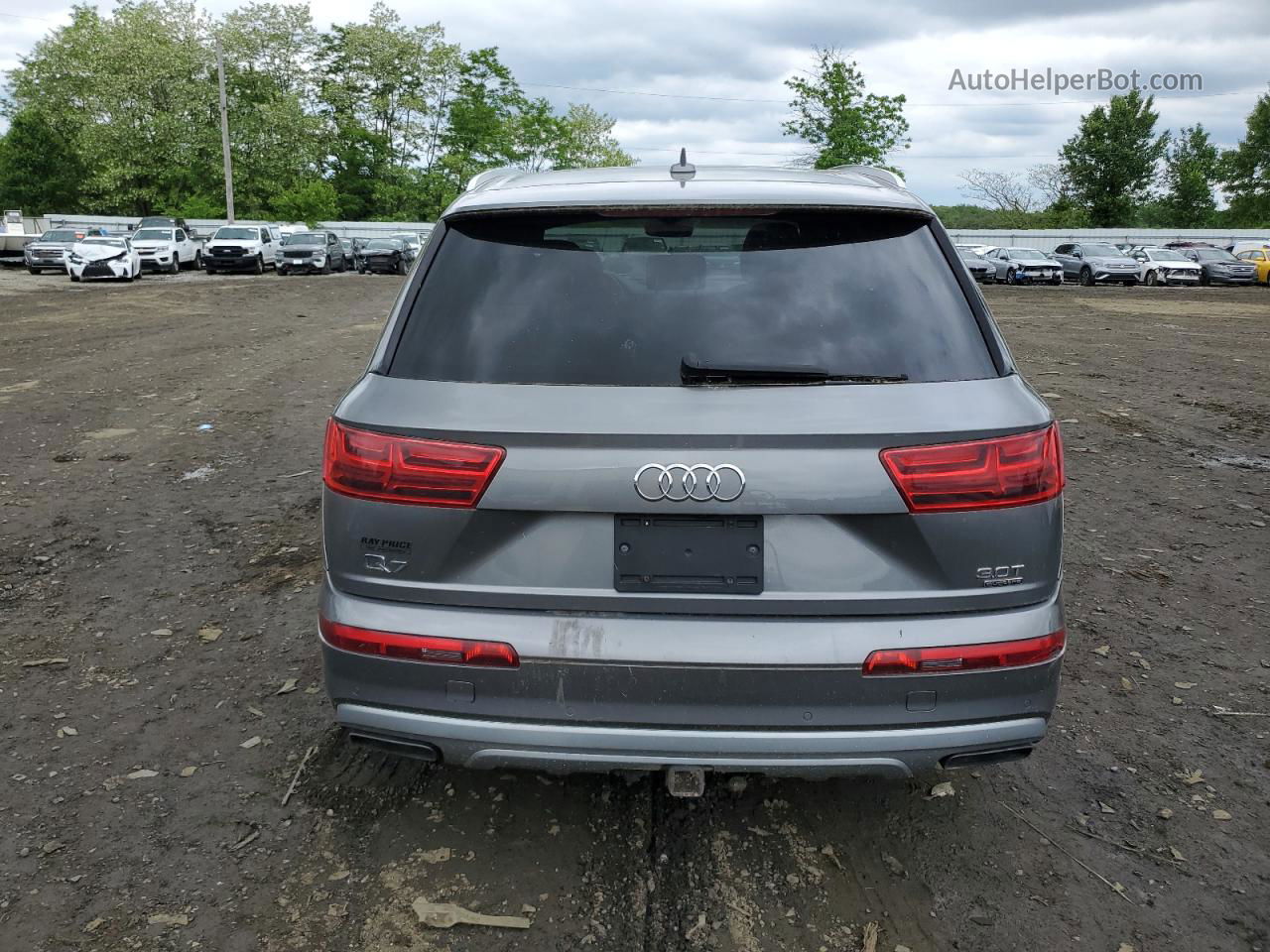 2017 Audi Q7 Premium Plus Gray vin: WA1LAAF76HD021812