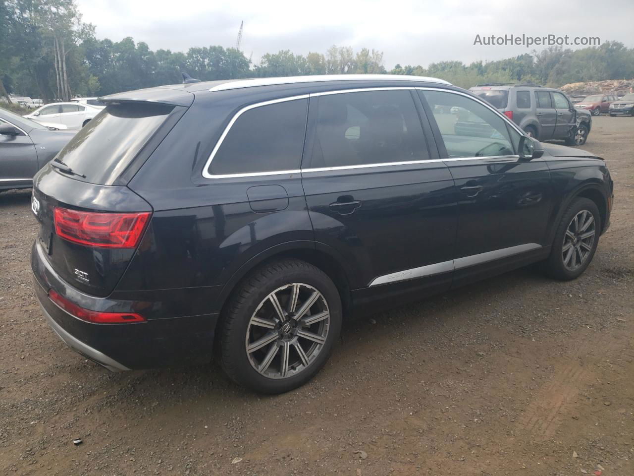 2017 Audi Q7 Premium Plus Blue vin: WA1LAAF76HD028226