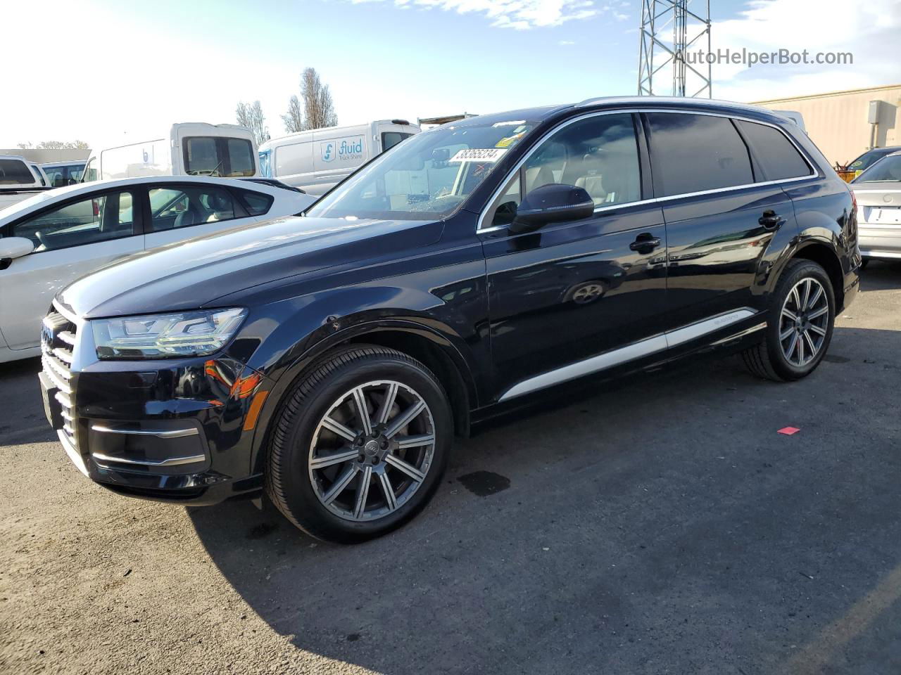 2017 Audi Q7 Premium Plus Черный vin: WA1LAAF76HD029845