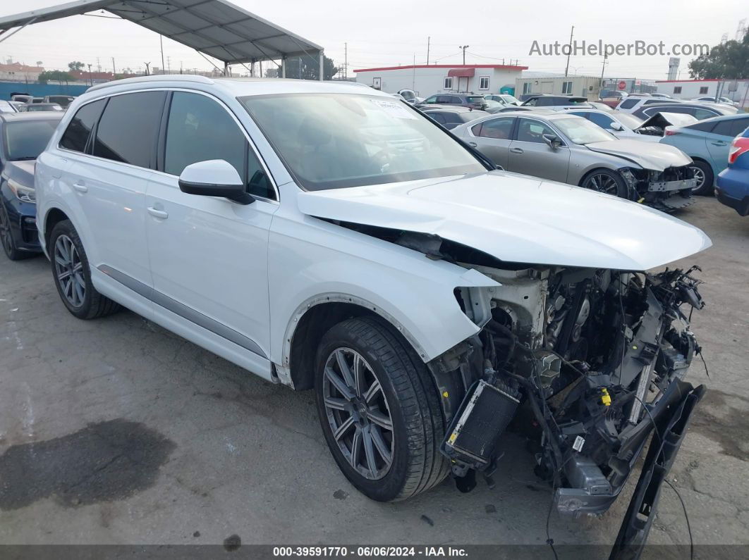 2017 Audi Q7 3.0t Premium White vin: WA1LAAF76HD031286