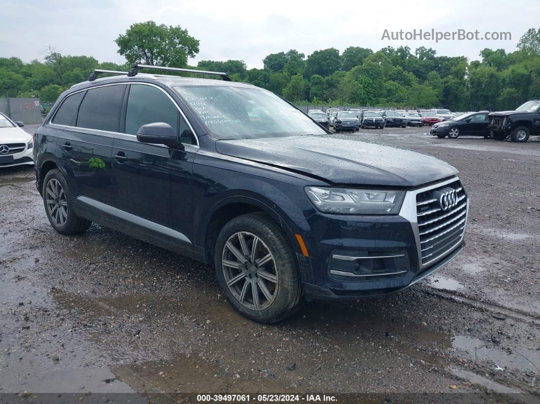 2017 Audi Q7 3.0t Premium Синий vin: WA1LAAF76HD041932