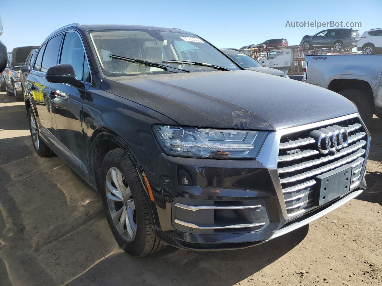 2017 Audi Q7 Premium Plus Black vin: WA1LAAF77HD008180