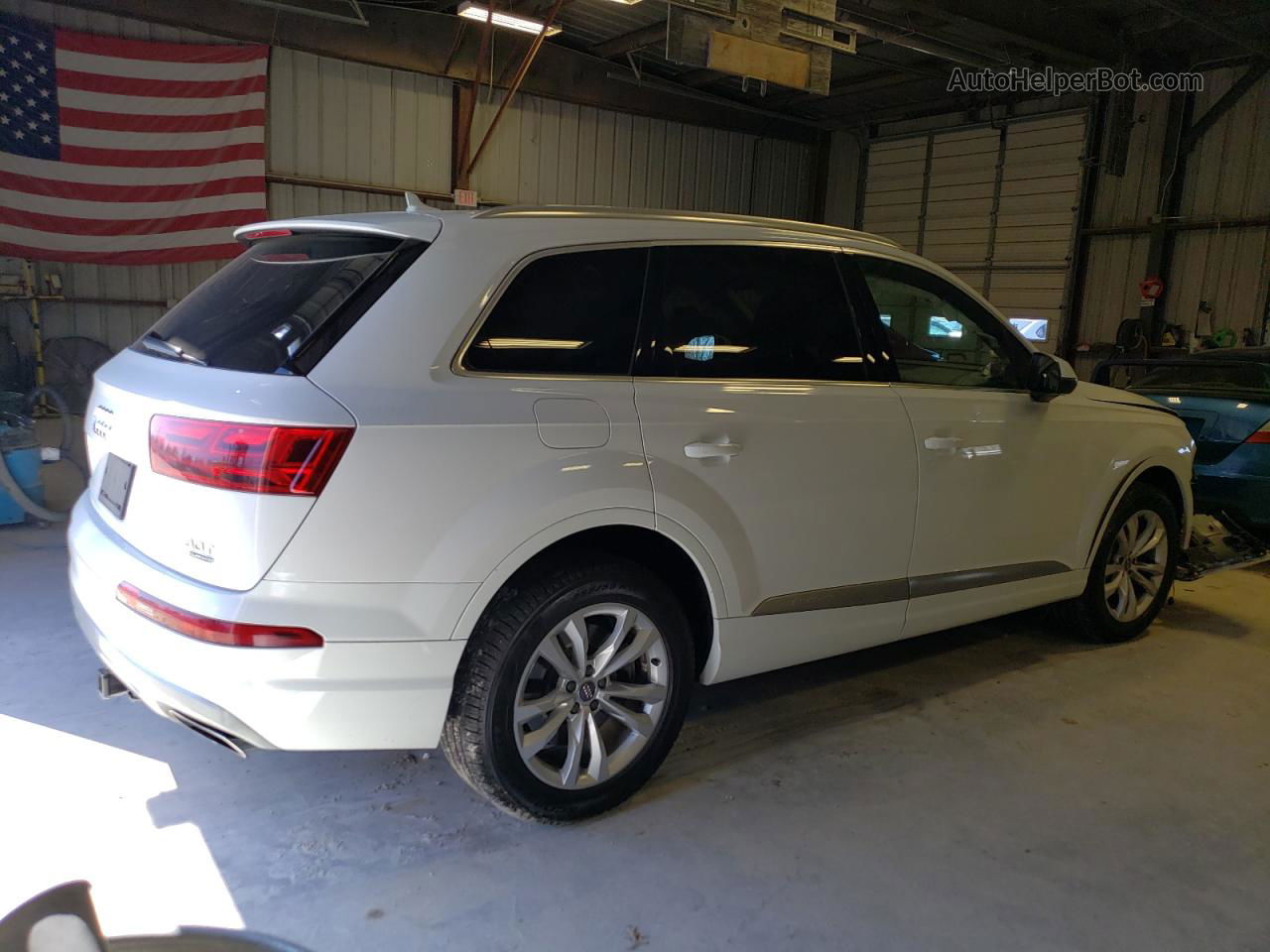 2017 Audi Q7 Premium Plus White vin: WA1LAAF77HD011662