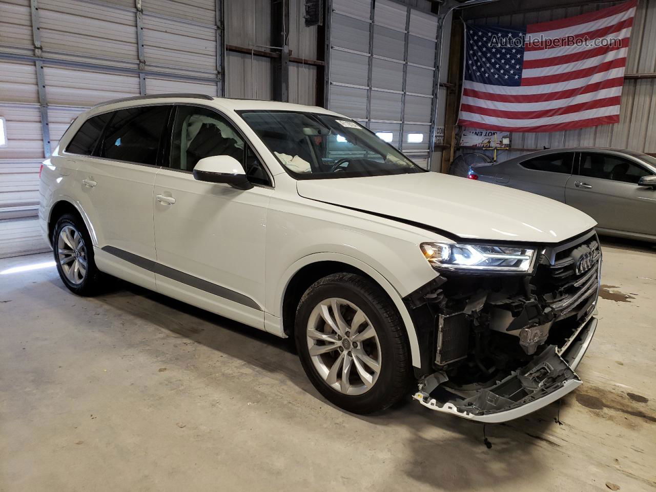 2017 Audi Q7 Premium Plus White vin: WA1LAAF77HD011662