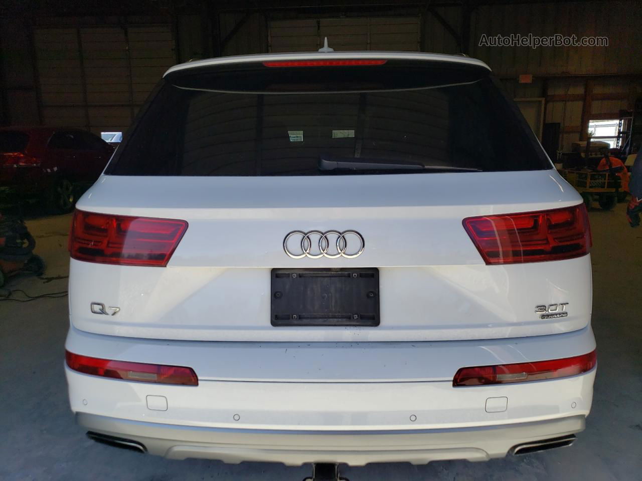 2017 Audi Q7 Premium Plus White vin: WA1LAAF77HD011662