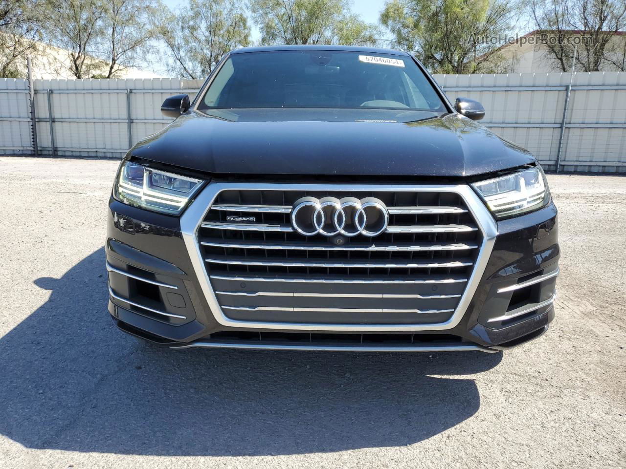 2017 Audi Q7 Premium Plus Black vin: WA1LAAF77HD014495